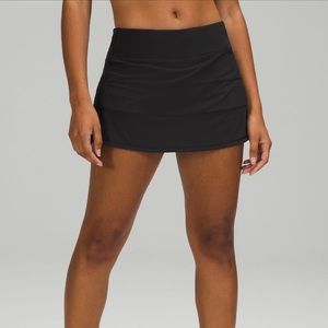 Lululemon Black Pace Rival Skirt